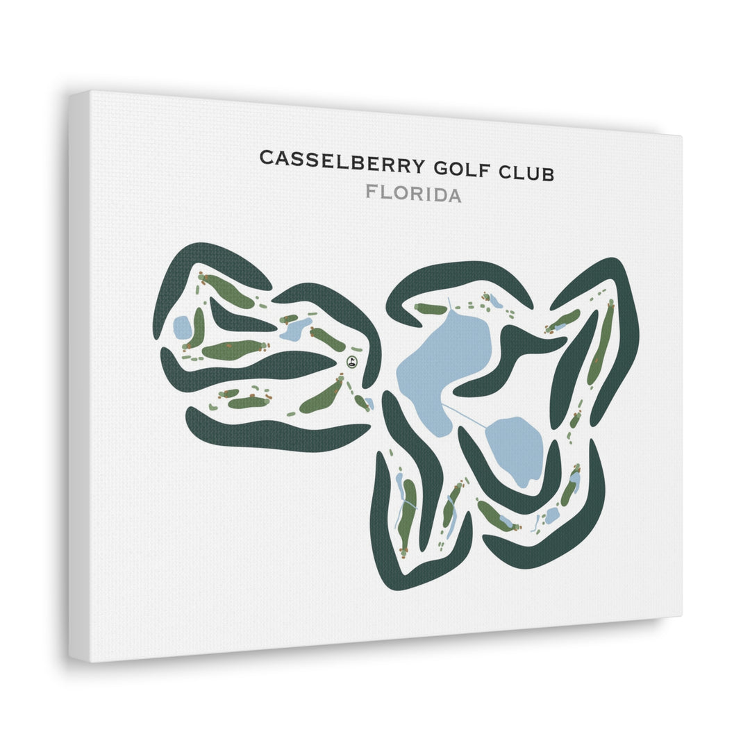 Casselberry Golf Club, Florida - Printed Golf Courses