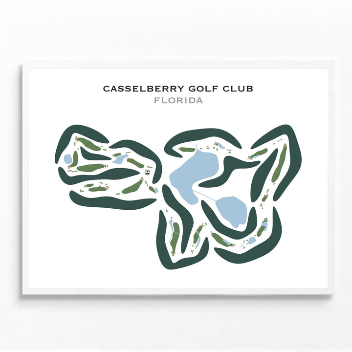 Casselberry Golf Club, Florida - Printed Golf Courses