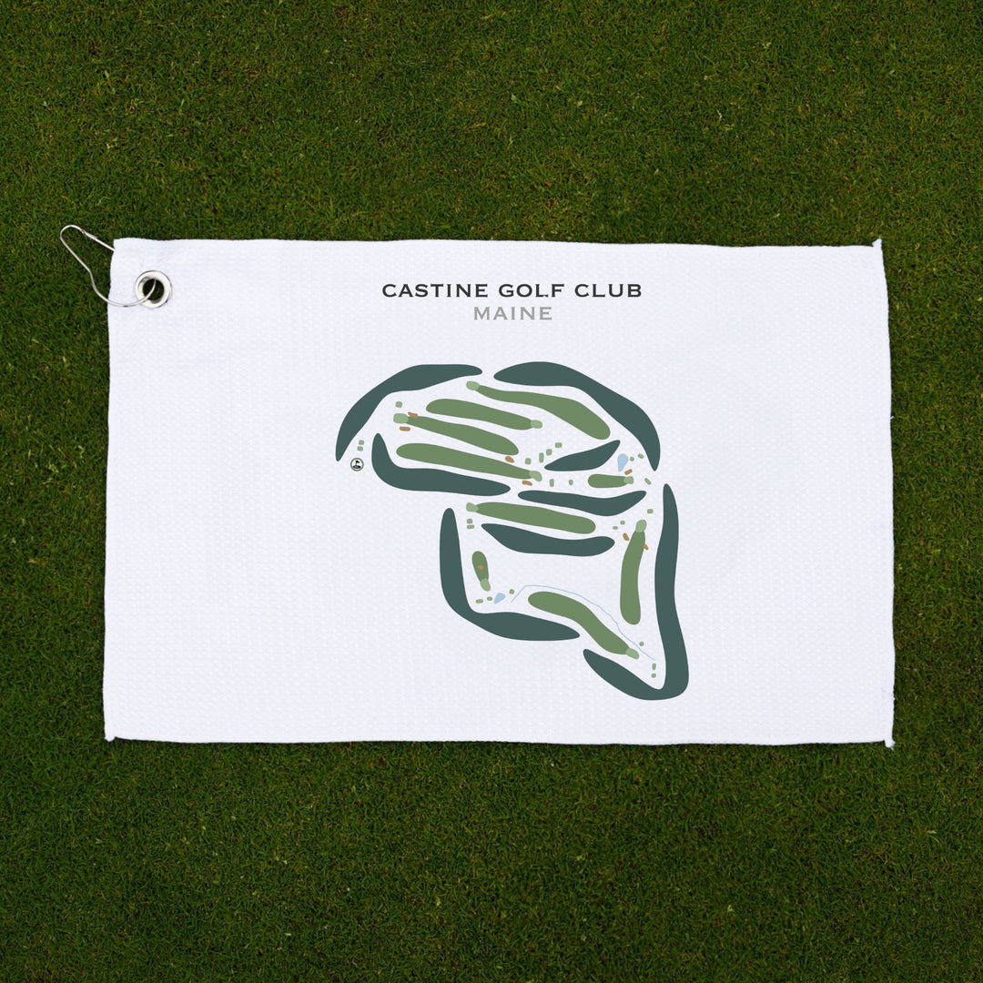 Castine Golf Club, Maine - Printed Golf Courses