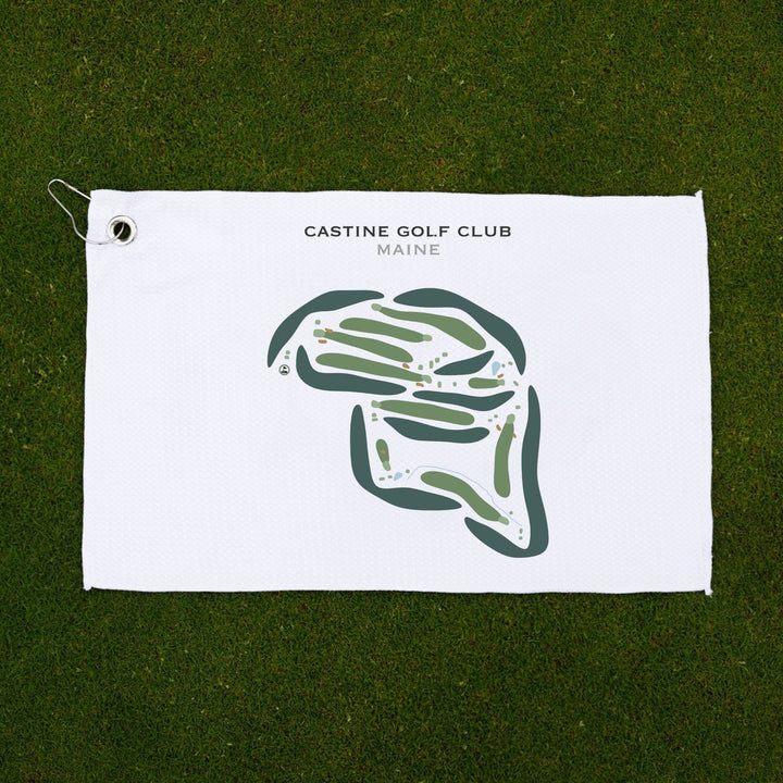 Castine Golf Club, Maine - Printed Golf Courses