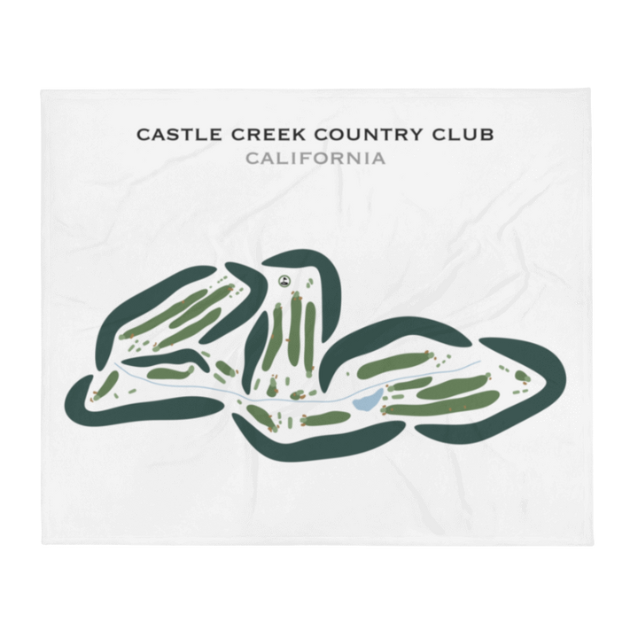 Castle Creek Country Club, California - Printed Golf Courses