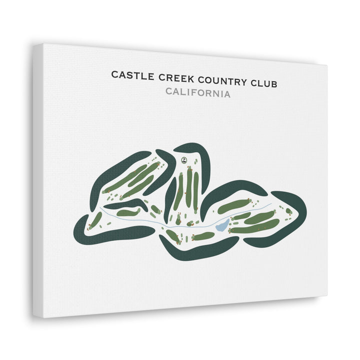 Castle Creek Country Club, California - Printed Golf Courses