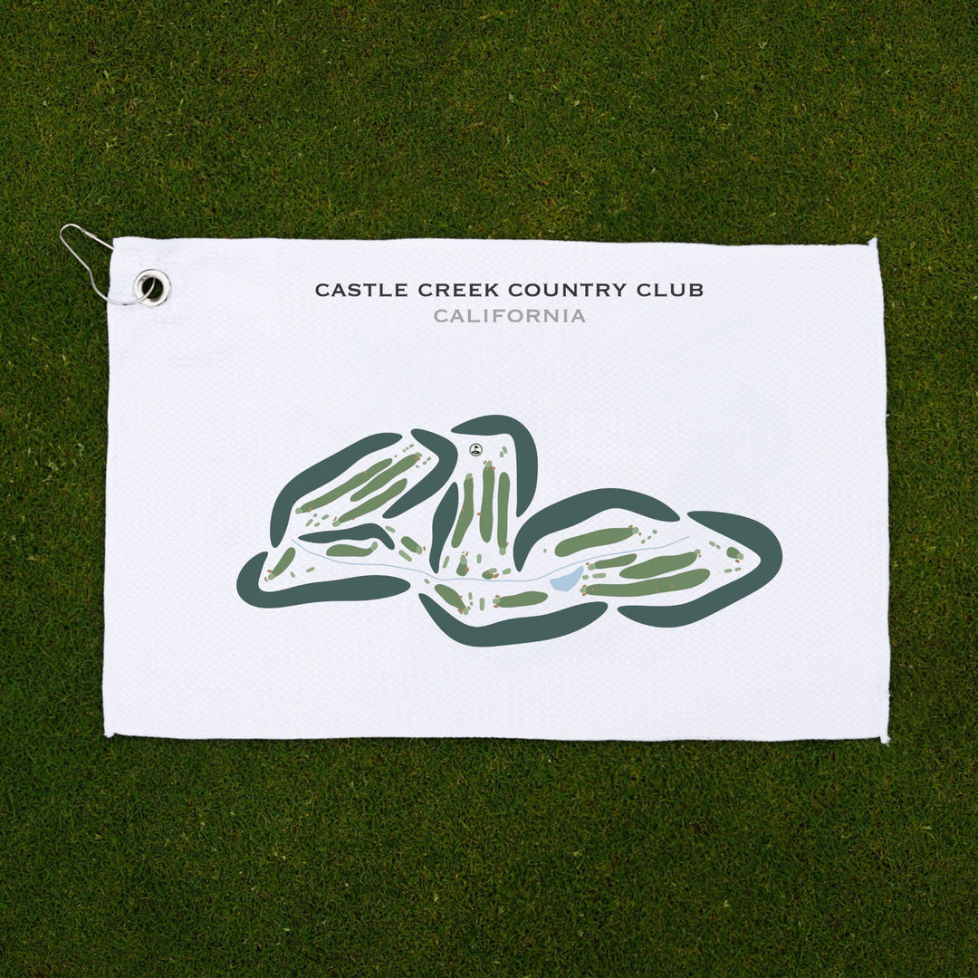 Castle Creek Country Club, California - Printed Golf Courses
