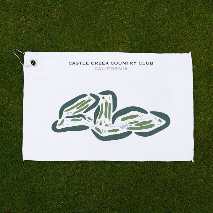 Castle Creek Country Club, California - Printed Golf Courses