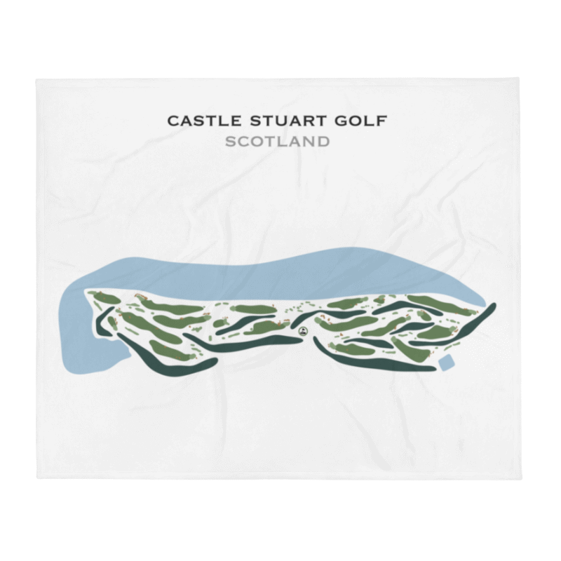 Castle Stuart Golf, Scotland - Printed Golf Courses