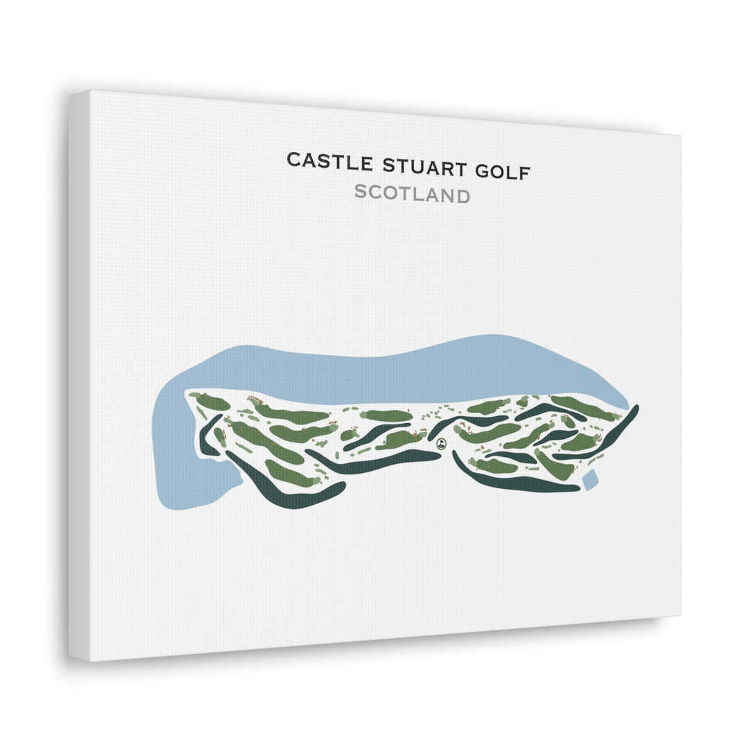 Castle Stuart Golf, Scotland - Printed Golf Courses