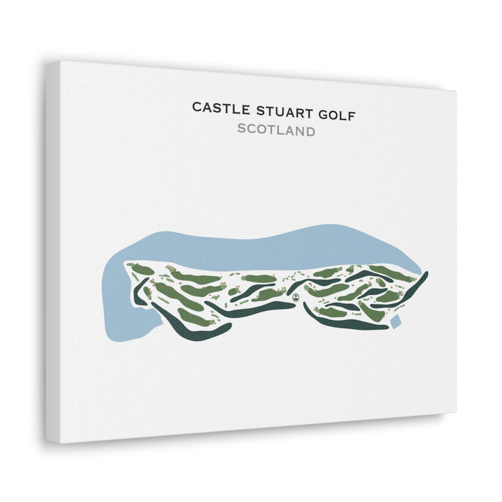 Castle Stuart Golf, Scotland - Printed Golf Courses