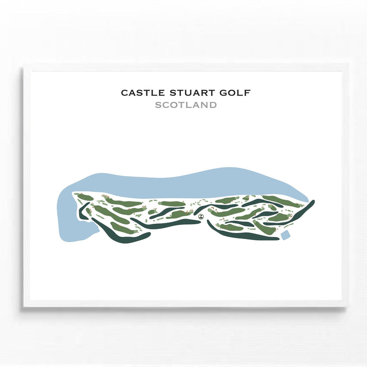 Castle Stuart Golf, Scotland - Printed Golf Courses