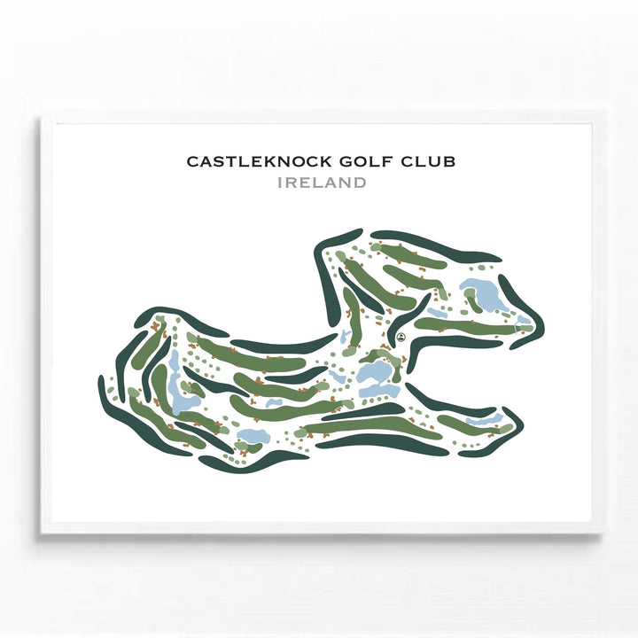 Castleknock Golf Club, Ireland - Printed Golf Course