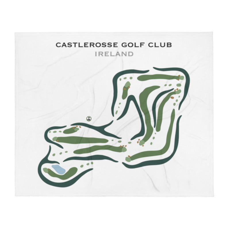 Castlerosse Golf Club, Ireland - Printed Golf Courses