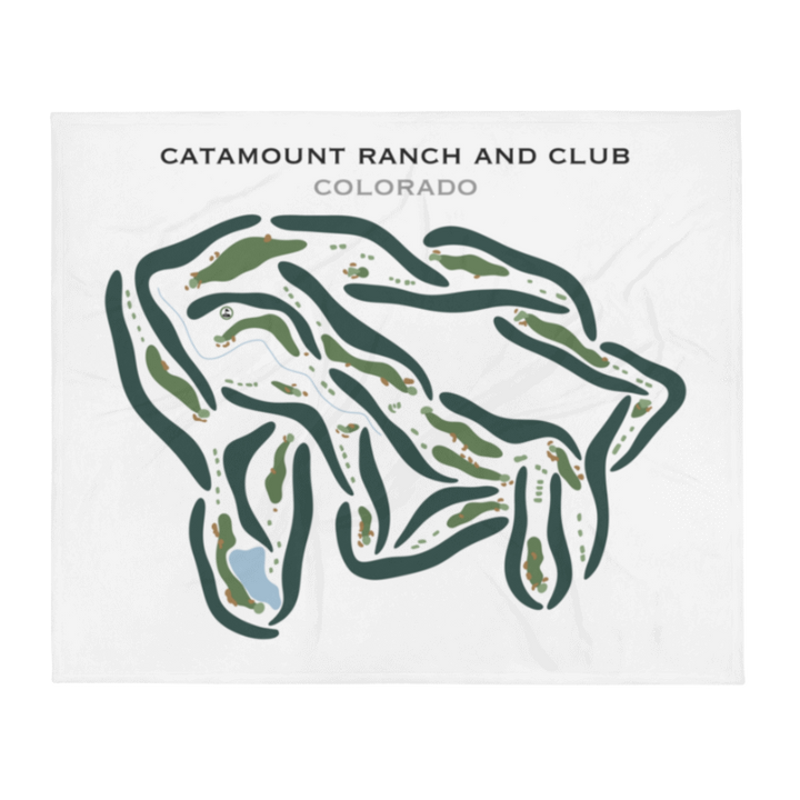 Catamount Ranch & Club, Colorado - Printed Golf Courses