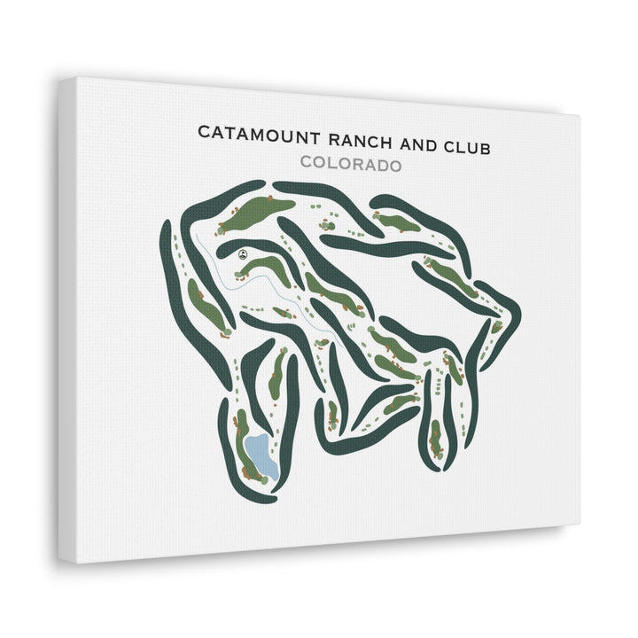 Catamount Ranch & Club, Colorado - Printed Golf Courses