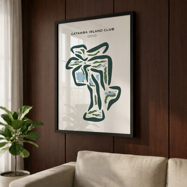 Catawba Island Club, Ohio - Printed Golf Courses
