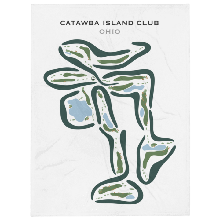 Catawba Island Club, Ohio - Printed Golf Courses
