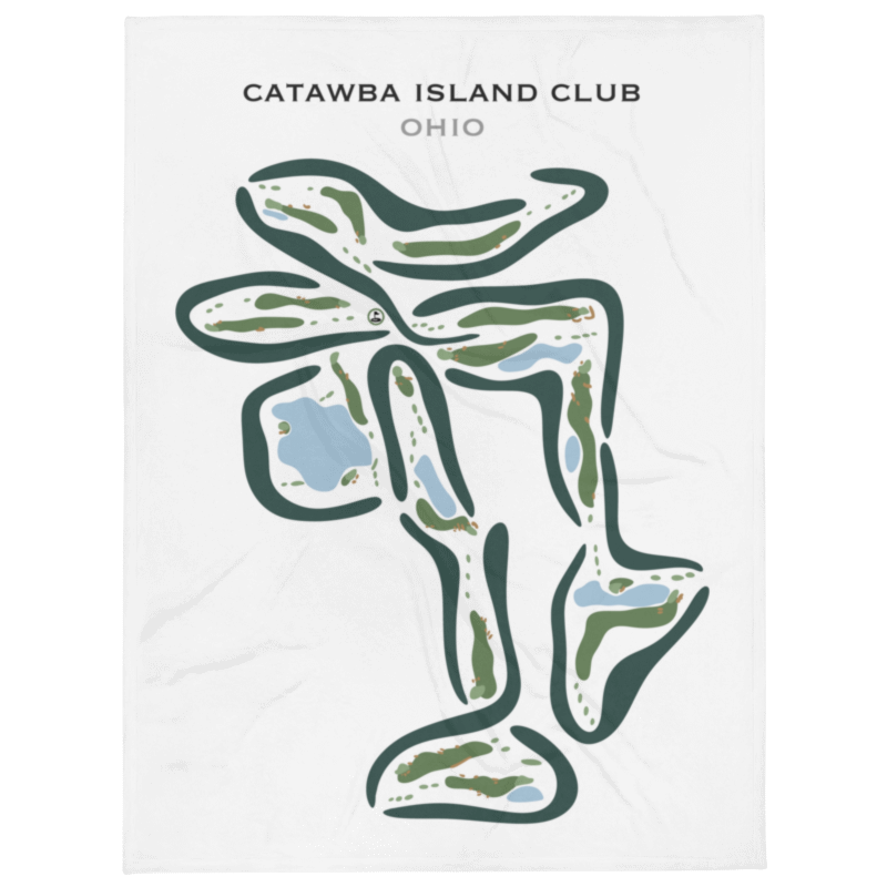 Catawba Island Club, Ohio - Printed Golf Courses