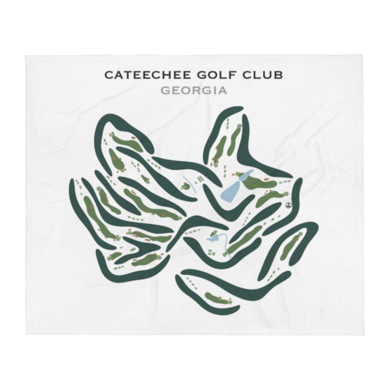 Cateechee Golf Club, Georgia - Printed Golf Courses