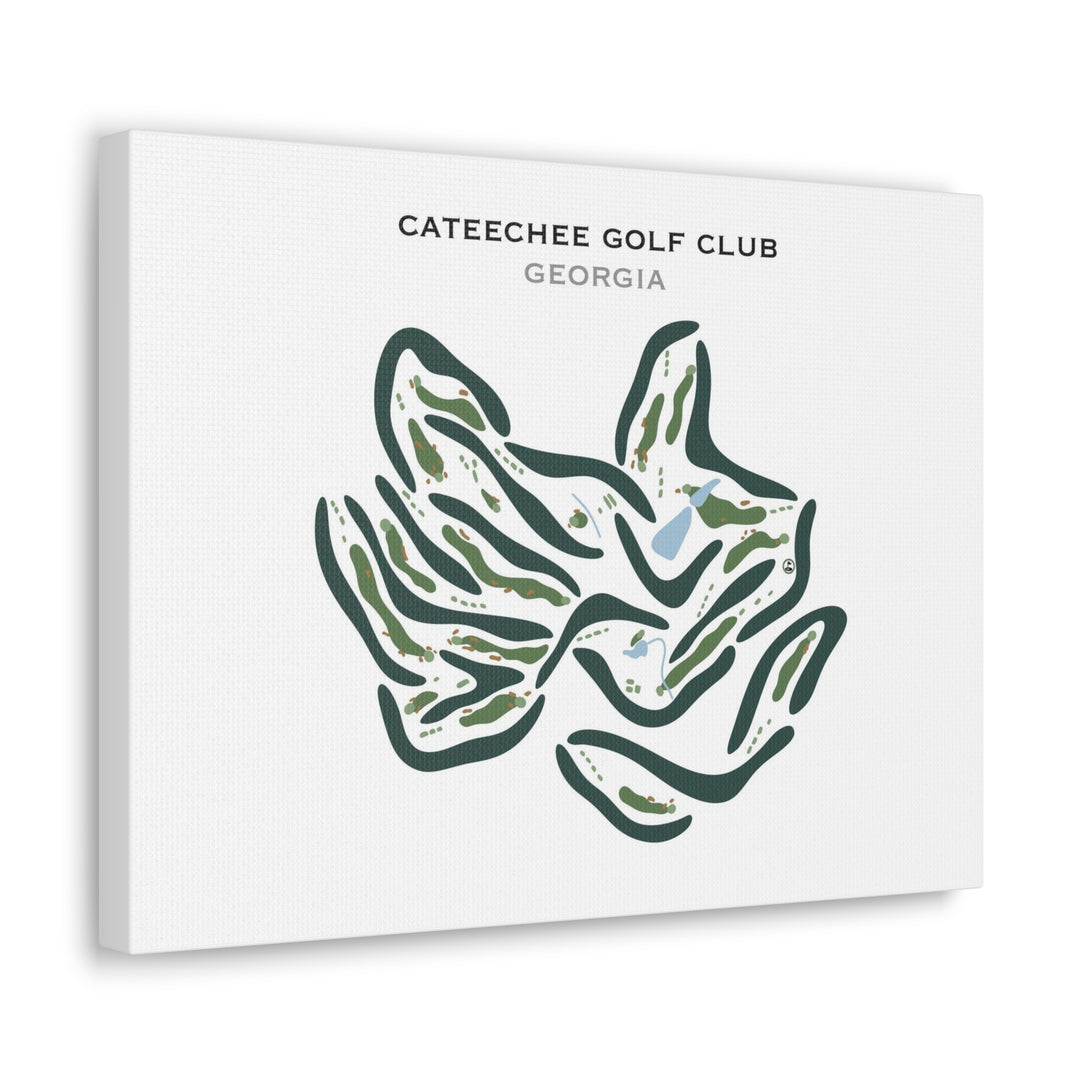 Cateechee Golf Club, Georgia - Printed Golf Courses