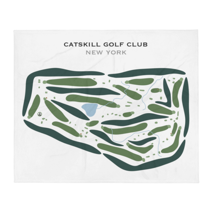 Catskill Golf Club, New York - Printed Golf Courses