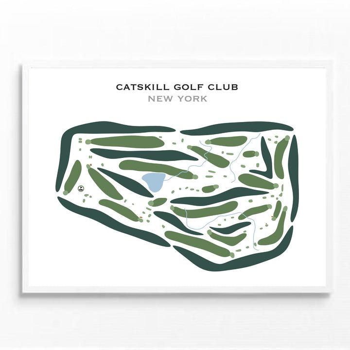 Catskill Golf Club, New York - Printed Golf Courses