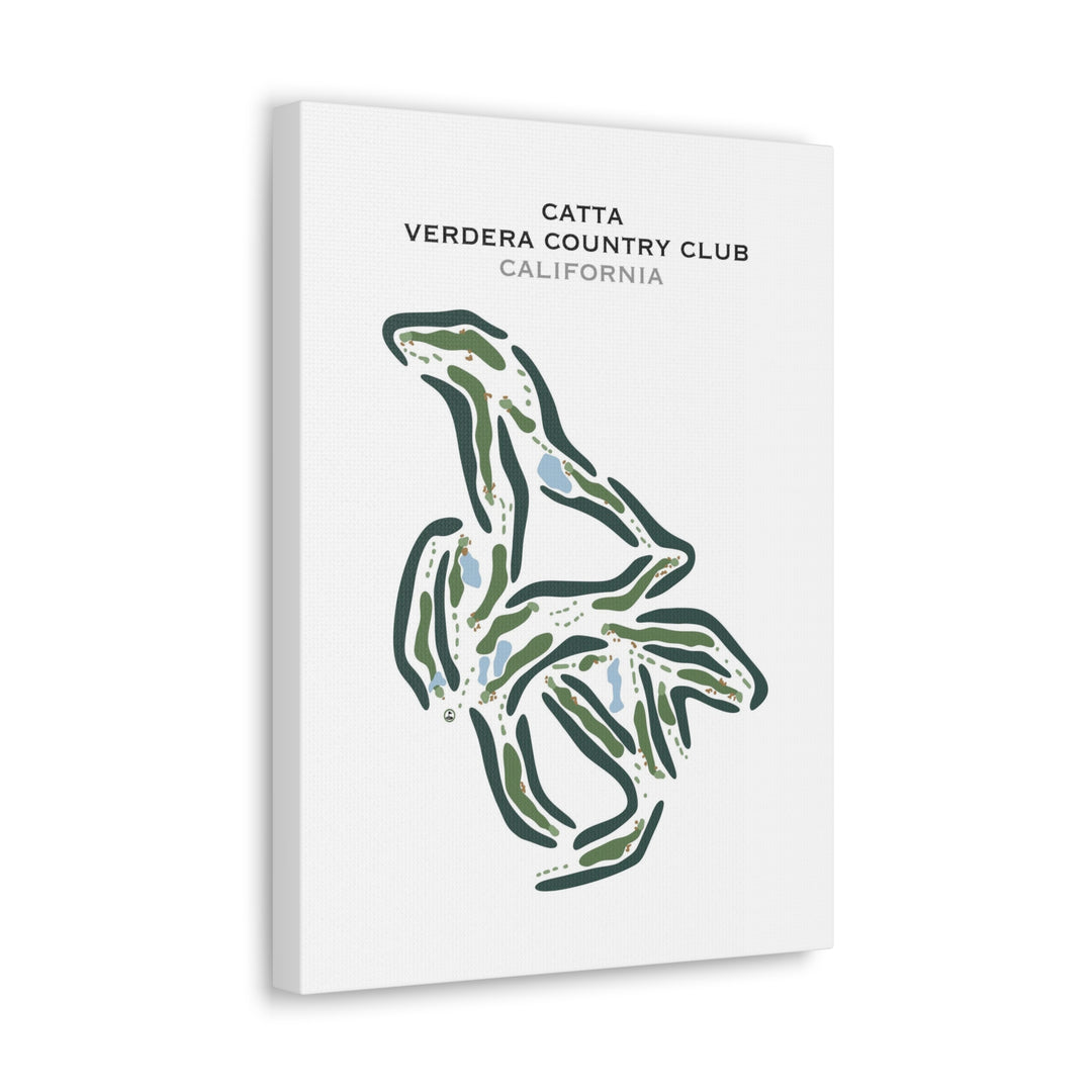 Catta Verdera Country Club, California - Printed Golf Course