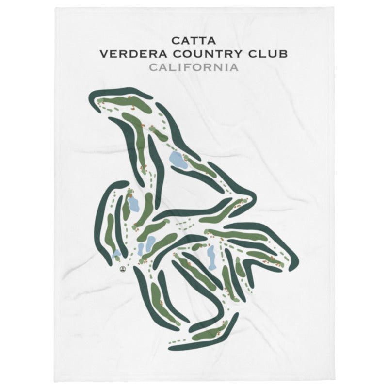 Catta Verdera Country Club, California - Printed Golf Course