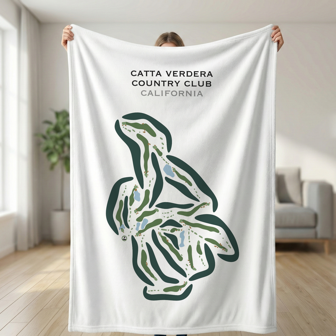 Catta Verdera Country Club, California - Printed Golf Course