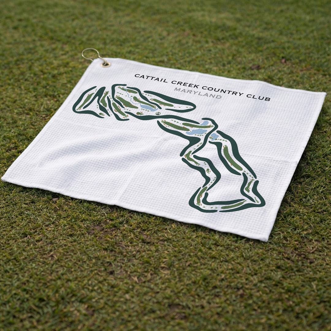 Cattail Creek Country Club, Maryland - Printed Golf Courses
