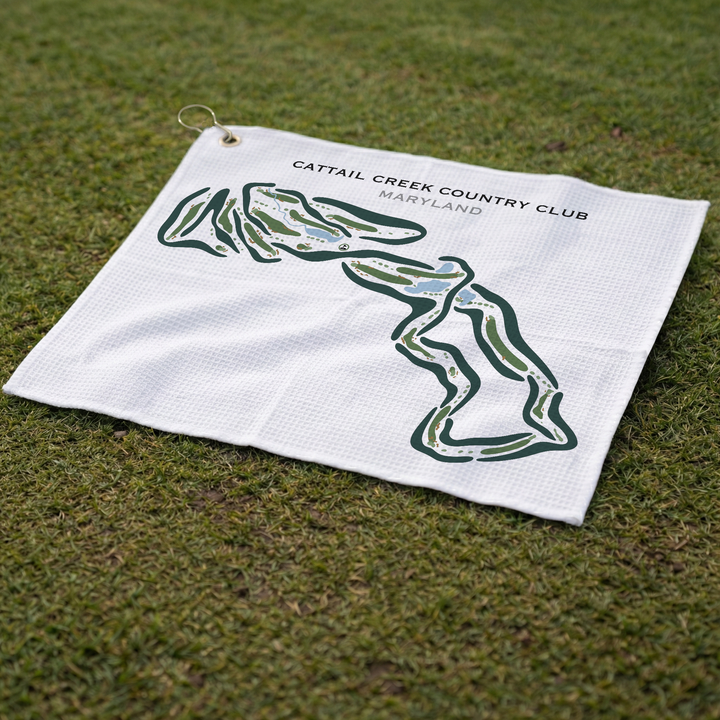 Cattail Creek Country Club, Maryland - Printed Golf Courses