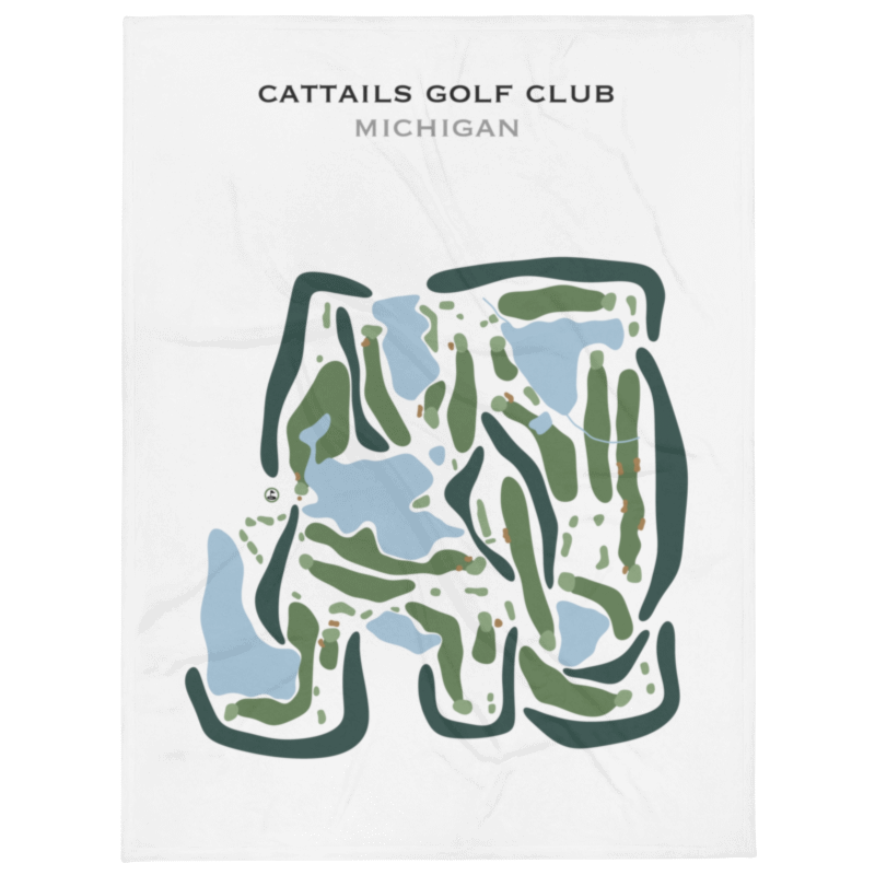 Cattails Golf Club, Michigan - Printed Golf Courses