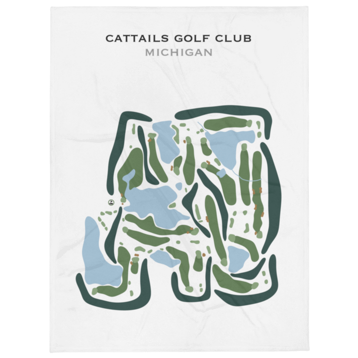 Cattails Golf Club, Michigan - Printed Golf Courses