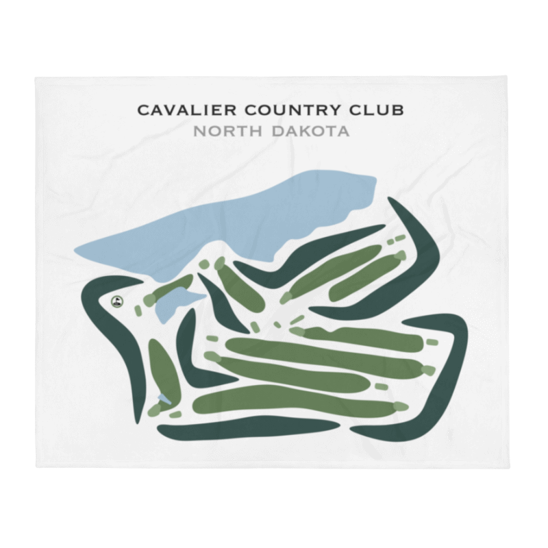 Cavalier Country Club, North Dakota - Printed Golf Courses