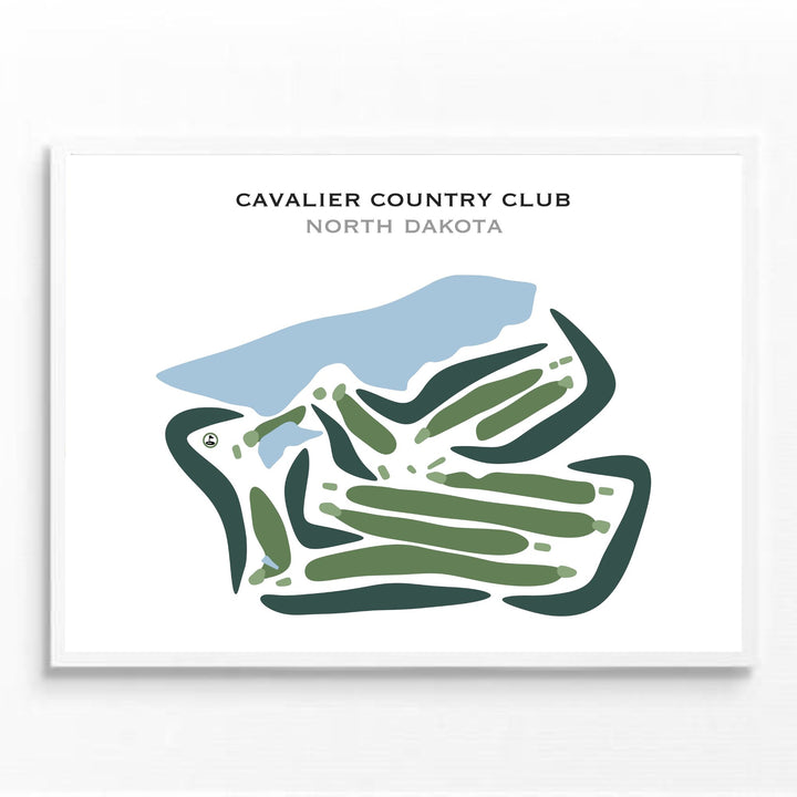 Cavalier Country Club, North Dakota - Printed Golf Courses
