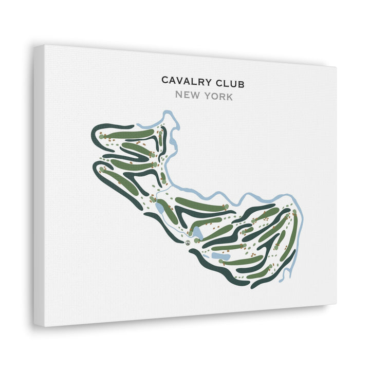 Cavalry Club, New York - Printed Golf Courses