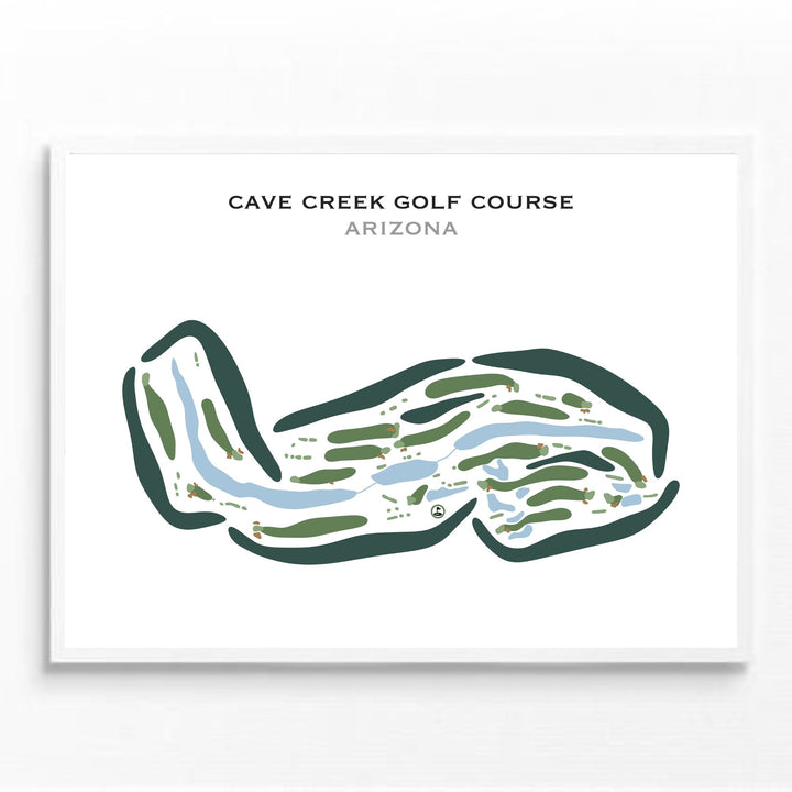 Cave Creek Golf Course, Arizona - Printed Golf Courses