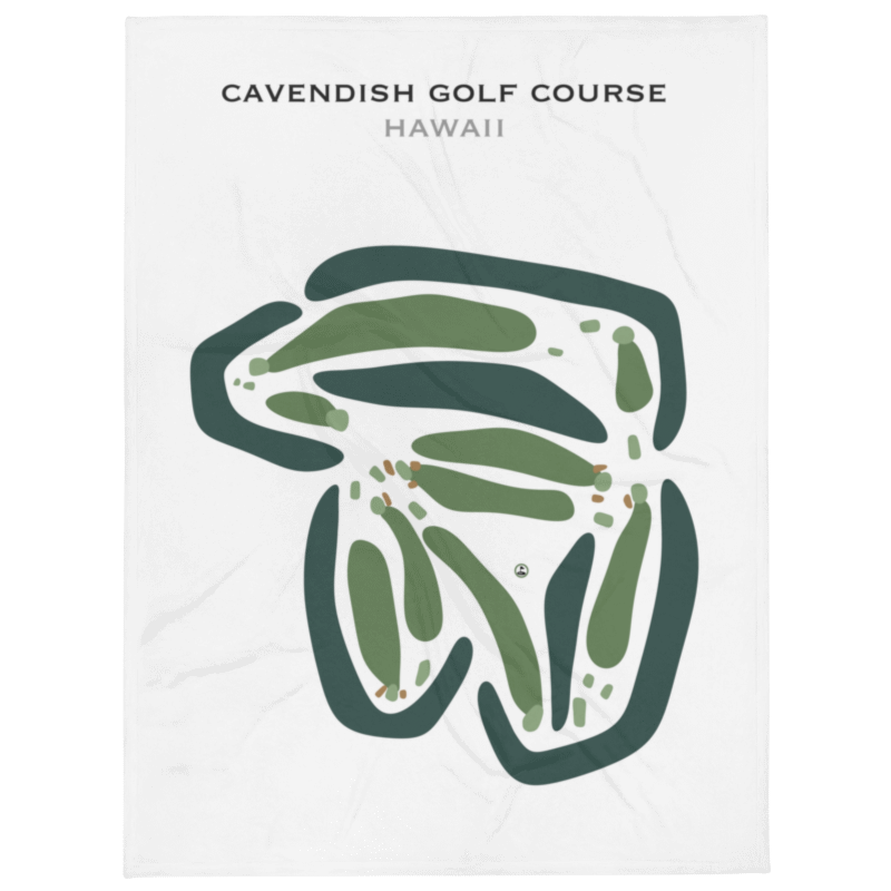 Cavendish Golf Course, Hawaii - Printed Golf Courses