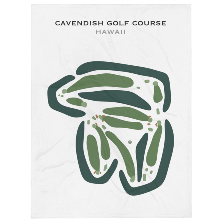 Cavendish Golf Course, Hawaii - Printed Golf Courses