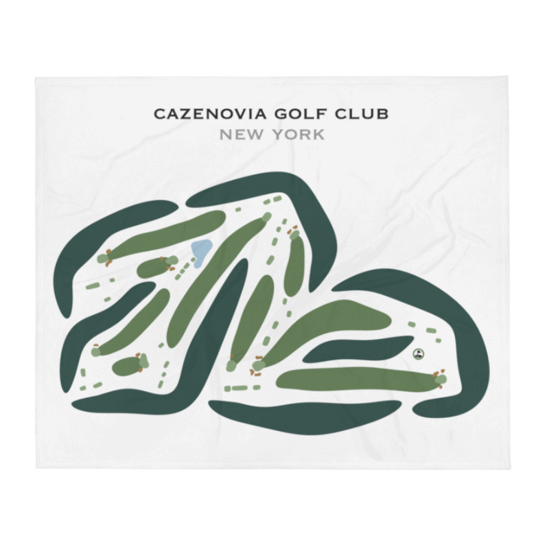Cazenovia Golf Club, New York (9 Hole Course) - Printed Golf Courses