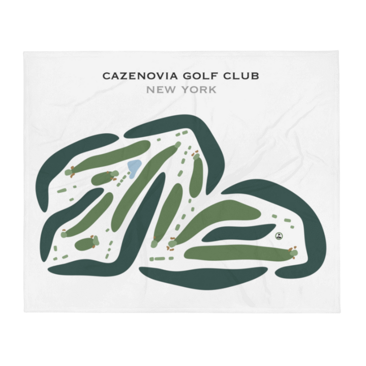 Cazenovia Golf Club, New York (9 Hole Course) - Printed Golf Courses