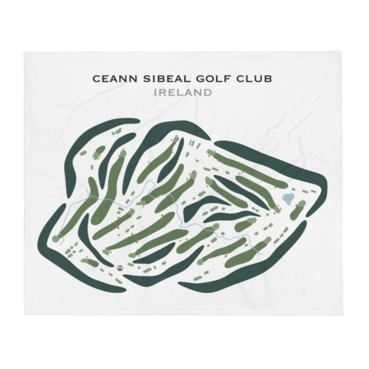 Ceann Sibeal Golf Club, Ireland - Printed Golf Course