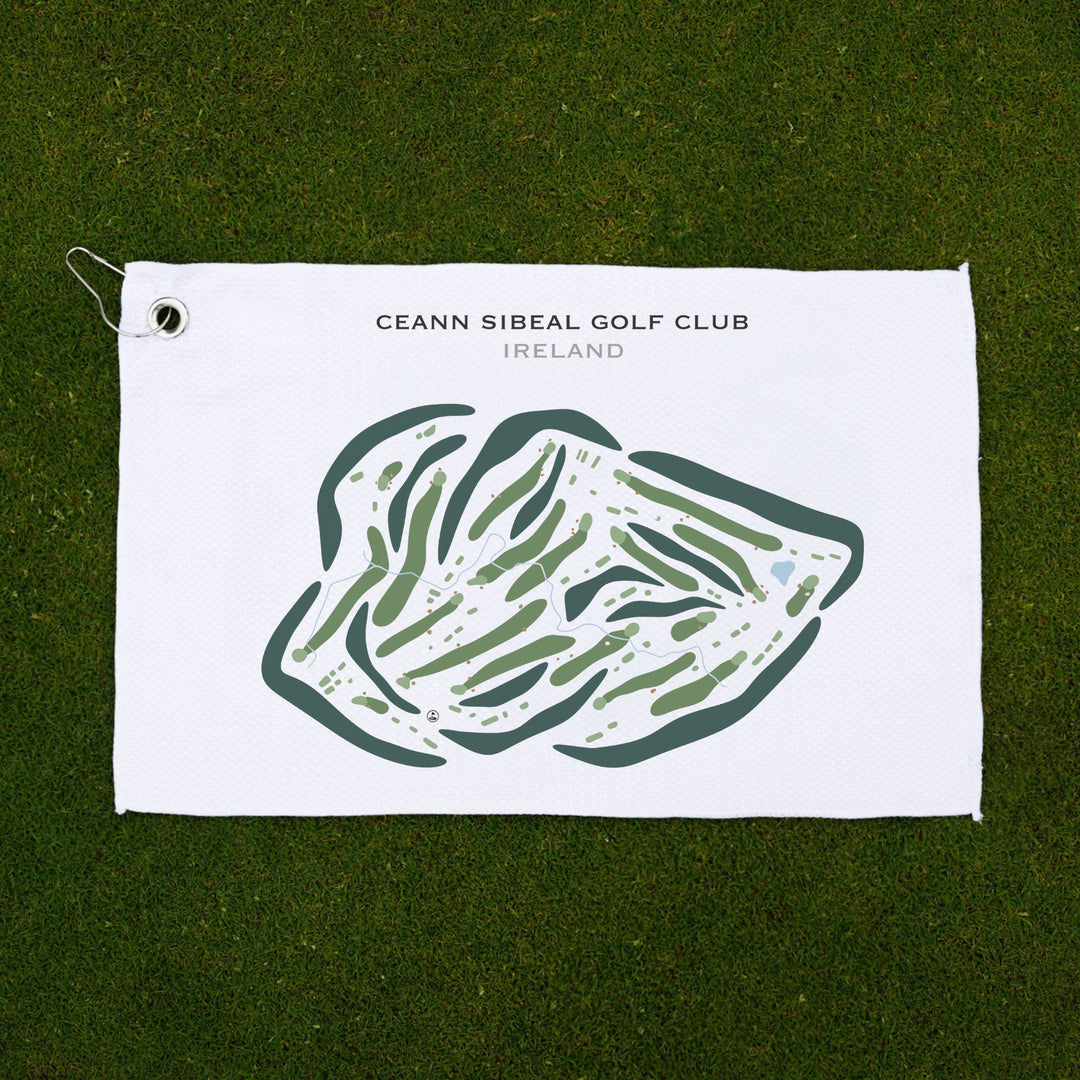 Ceann Sibeal Golf Club, Ireland - Printed Golf Course