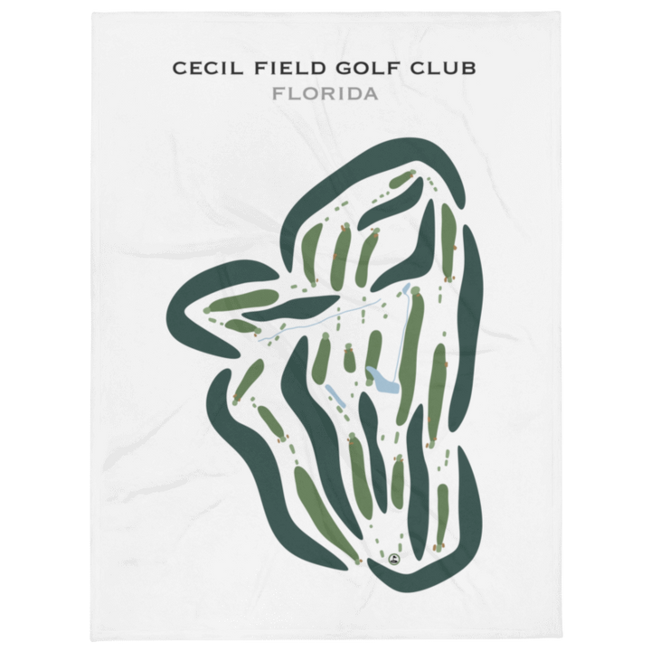 Cecil Field Golf Club, Florida - Printed Golf Courses