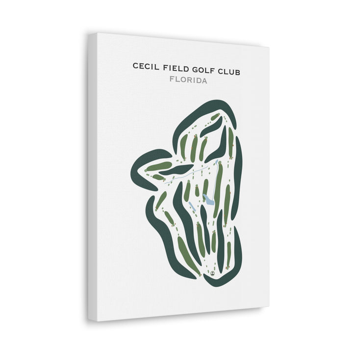 Cecil Field Golf Club, Florida - Printed Golf Courses