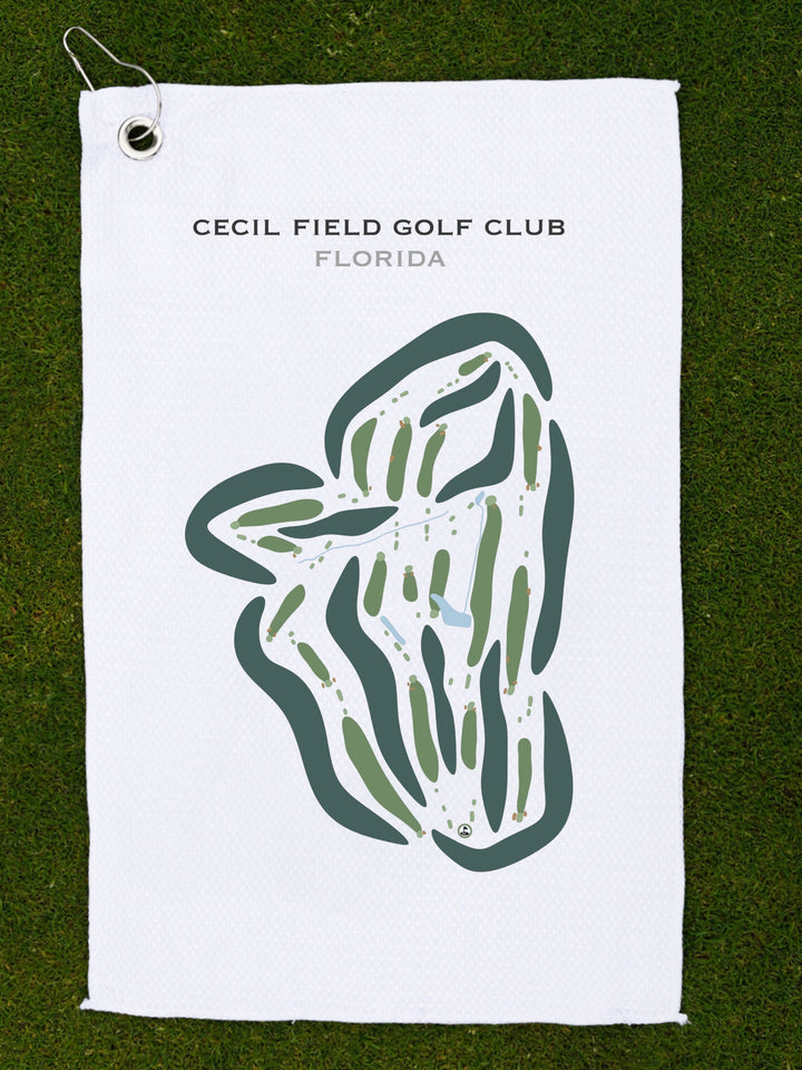 Cecil Field Golf Club, Florida - Printed Golf Courses