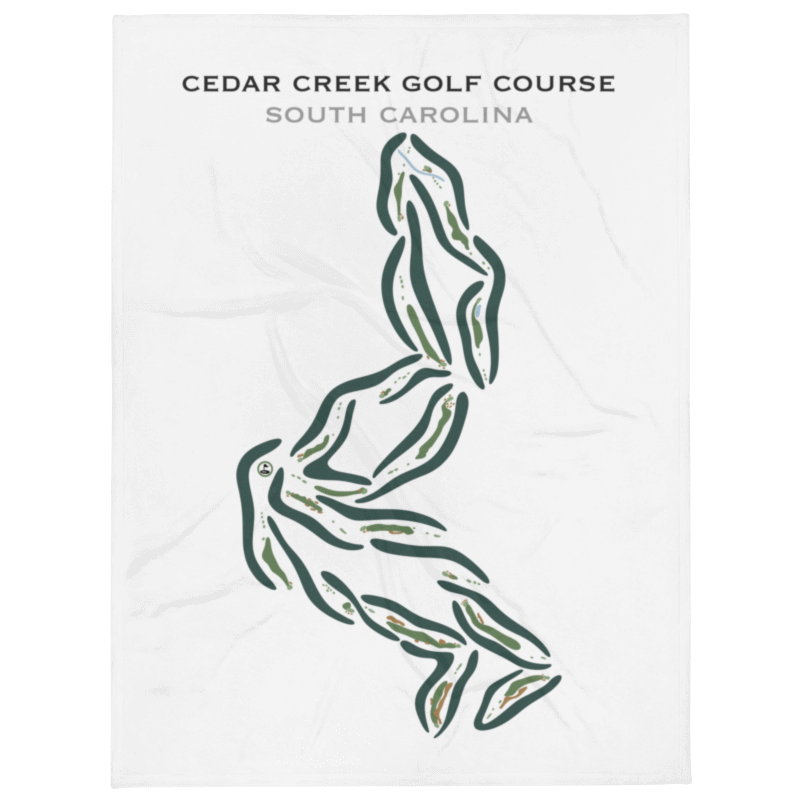 Cedar Creek Golf Course, South Carolina - Printed Golf Courses