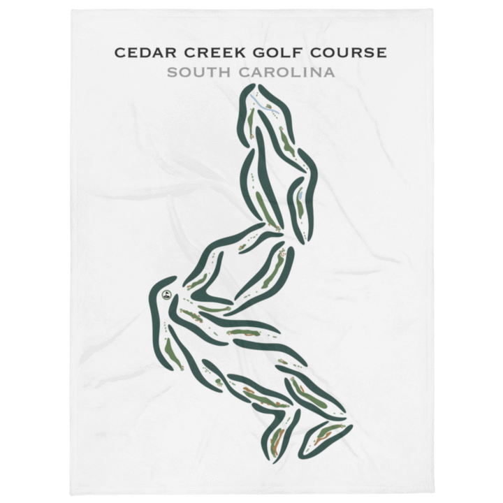 Cedar Creek Golf Course, South Carolina - Printed Golf Courses