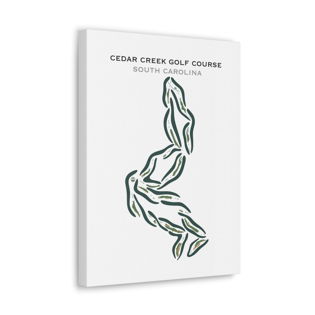 Cedar Creek Golf Course, South Carolina - Printed Golf Courses