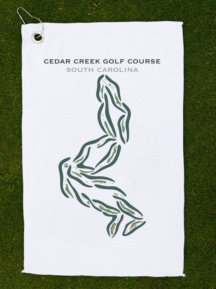 Cedar Creek Golf Course, South Carolina - Printed Golf Courses