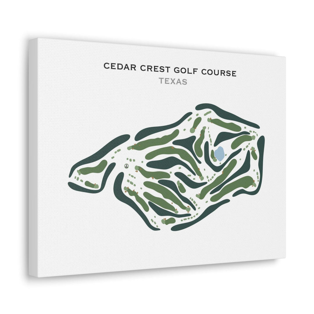 Cedar Crest Golf Course, Texas - Golf Course Prints