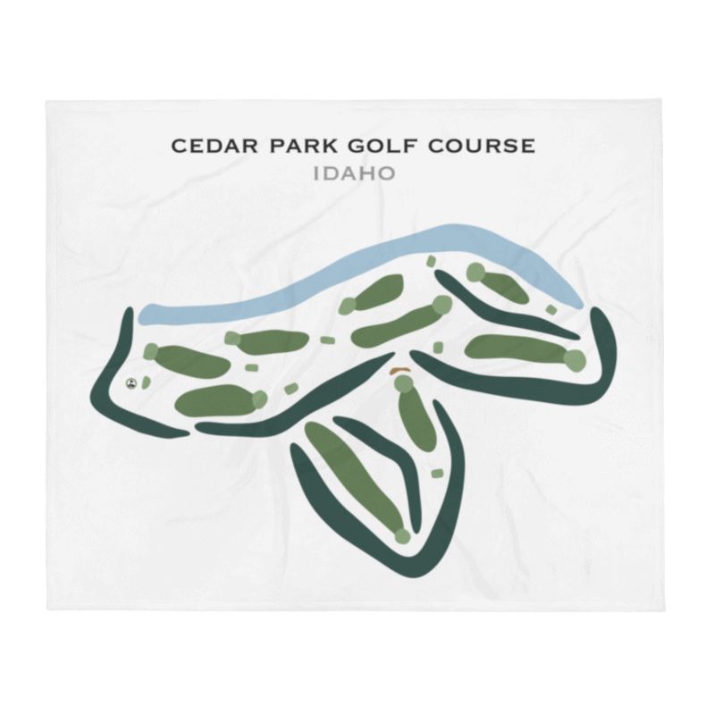 Cedar Park Golf Course, Idaho - Printed Golf Courses