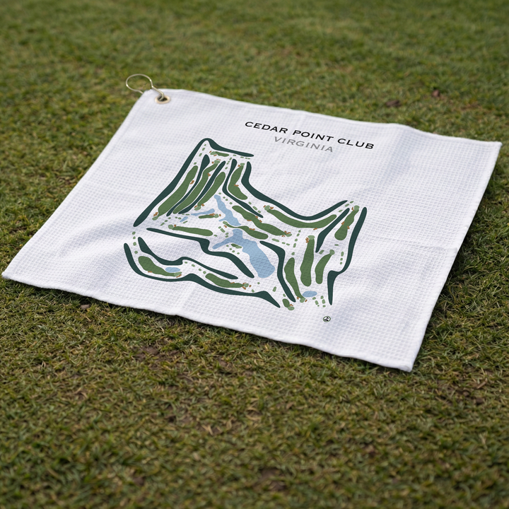 Cedar Point Club, Virginia - Printed Golf Course
